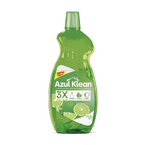 Limpia Pisos Azul Klean Encanto Cítrico 980Ml