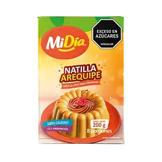 Natilla Mi Dia Surtido 200Gr