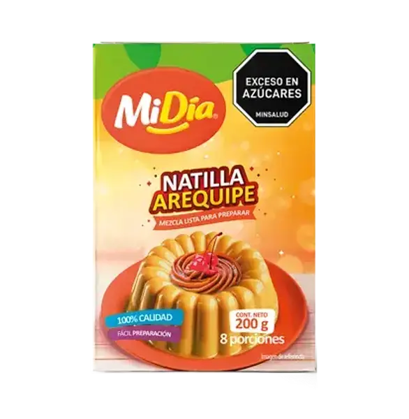 Natilla Mi Dia Surtido 200Gr