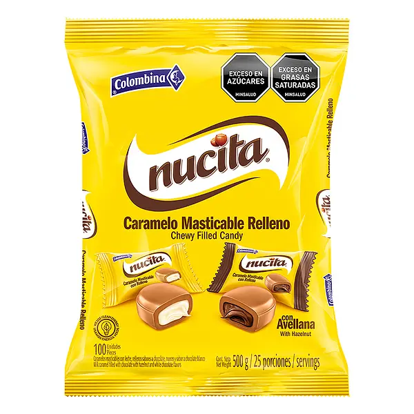 Nucita Caramelo Masticable 100Un