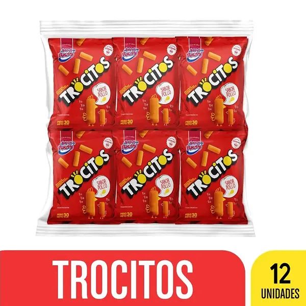 Trocitos Pollo Super Ricas 12unx30gr