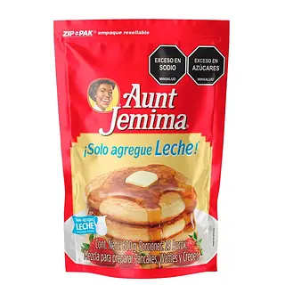 Pancake Aunt Jemima Solo Leche 600gr