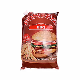 Salsa Bbq Pompeya Bolsa 4000gr