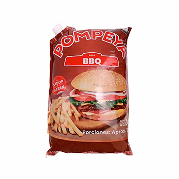 Salsa Bbq Pompeya Bolsa 4000gr