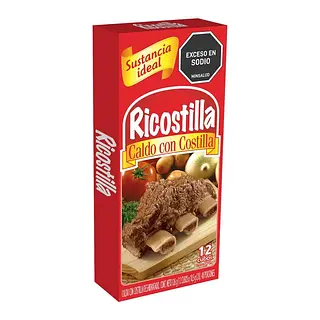 Caldo De Costilla Ricostilla 12un