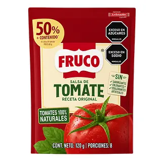 Salsa De Tomate Fruco 120gr
