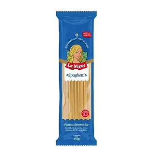 Pasta Nieve Espaguetti 250gr