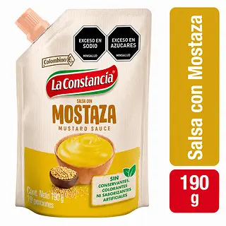 Salsa Mostaza Constancia 190gr