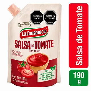 Salsa De Tomate Constancia 190gr