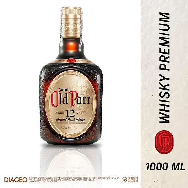 Whisky Old Parr 1000ml