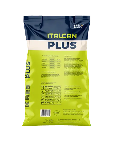Italcan Carne Y Verduras 25kg