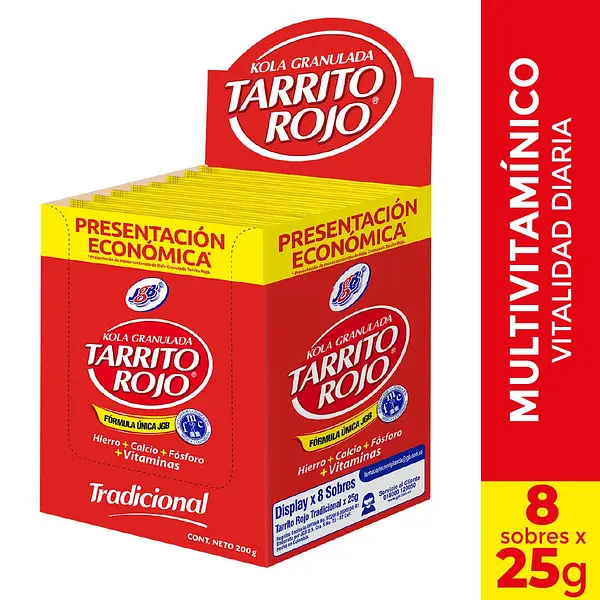 Kola Granulada Jgb 8unx25gr