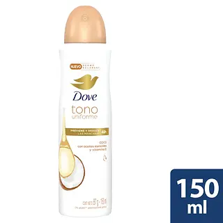 Desodorante Dove Aerosol Coco 150ml