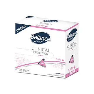 Desodorante Balance Crema Clinical Women 18unx9gr