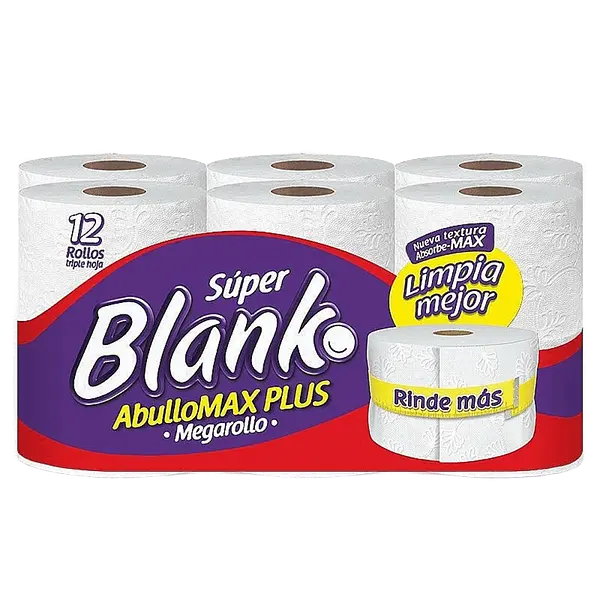 Papel Higienico Super Blanko Abul Mega 12un