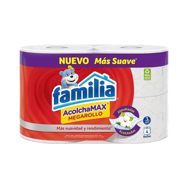 Papel Higienico Familia Mega 4un