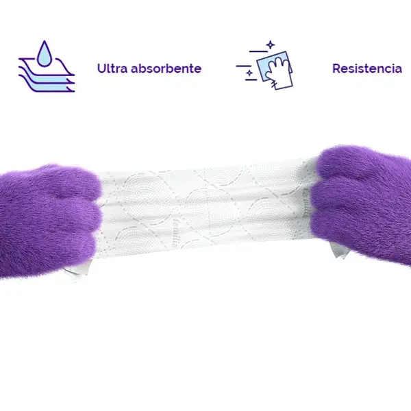 Papel Higienico Familia Mega 4un