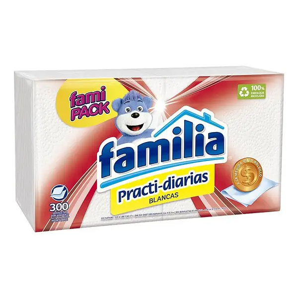 Servilleta Familia Practidiar 300un