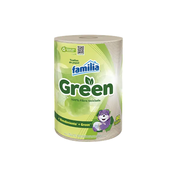 Toalla De Cocina Familia Green 80hj