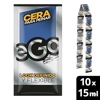 Cera Capilar Ego Look Definido 10unx15ml