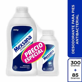 Talco Para Pies Mexsana 300gr+85gr