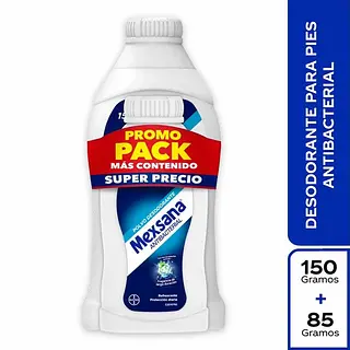 Talco Para Pies Mexsana 150gr+85gr
