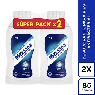 Talco Para Pies Mexsana 2unx85gr