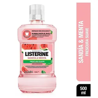Enjuague Bucal Listerine Sandía 500ml