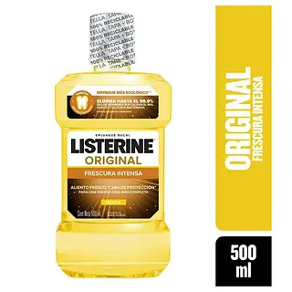 Enjuague Bucal Listerine Original 500ml