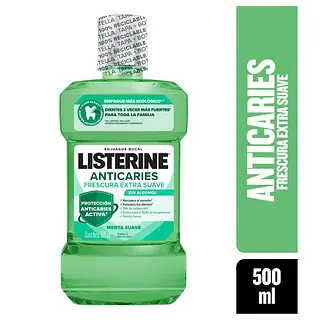 Enjuague Bucal Listerine Anticaries Zero 500ml