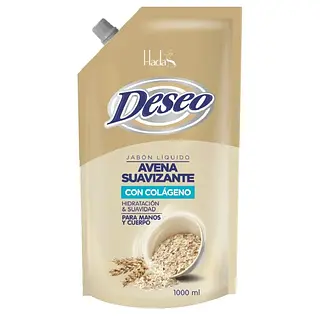 Jabon Liquido Deseo Avena Doypack 1000ml