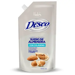 Jabon Liquido Deseo Almendra Doypack 1000ml