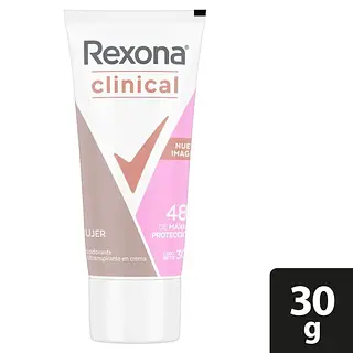 Desodorante Rexona Tubo Clinical Women 30gr