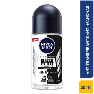 Desodorante Nivea Rollon Blanck&White Men 50ml