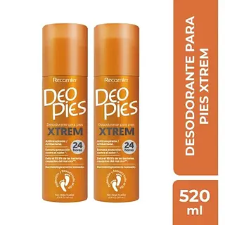 Desodorante Deo Pies Naranja 2unx260ml