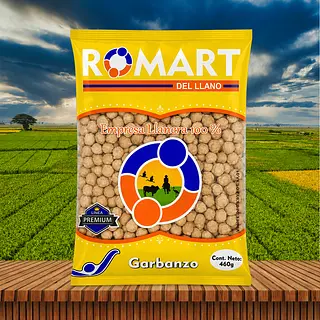 Garbanzo Romart 460gr